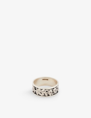 Off-White c/o Virgil Abloh Silver Hex Nut Ring in Metallic for Men