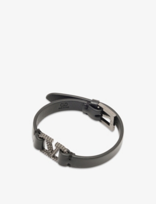 Valentino Garavani VLogo box-chain bracelet - Silver
