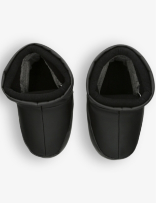 Moon Boot Ens Icon Low Logo-print Shell Boots Black In Black