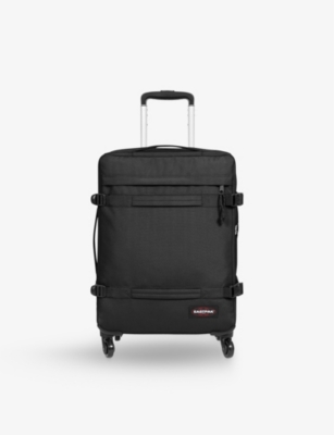 Eastpak Black Transit'r Small Woven Suitcase