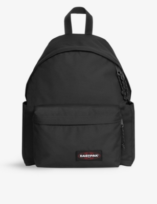 Eastpak Pak'r Logo-patch Padded Backpack In Black