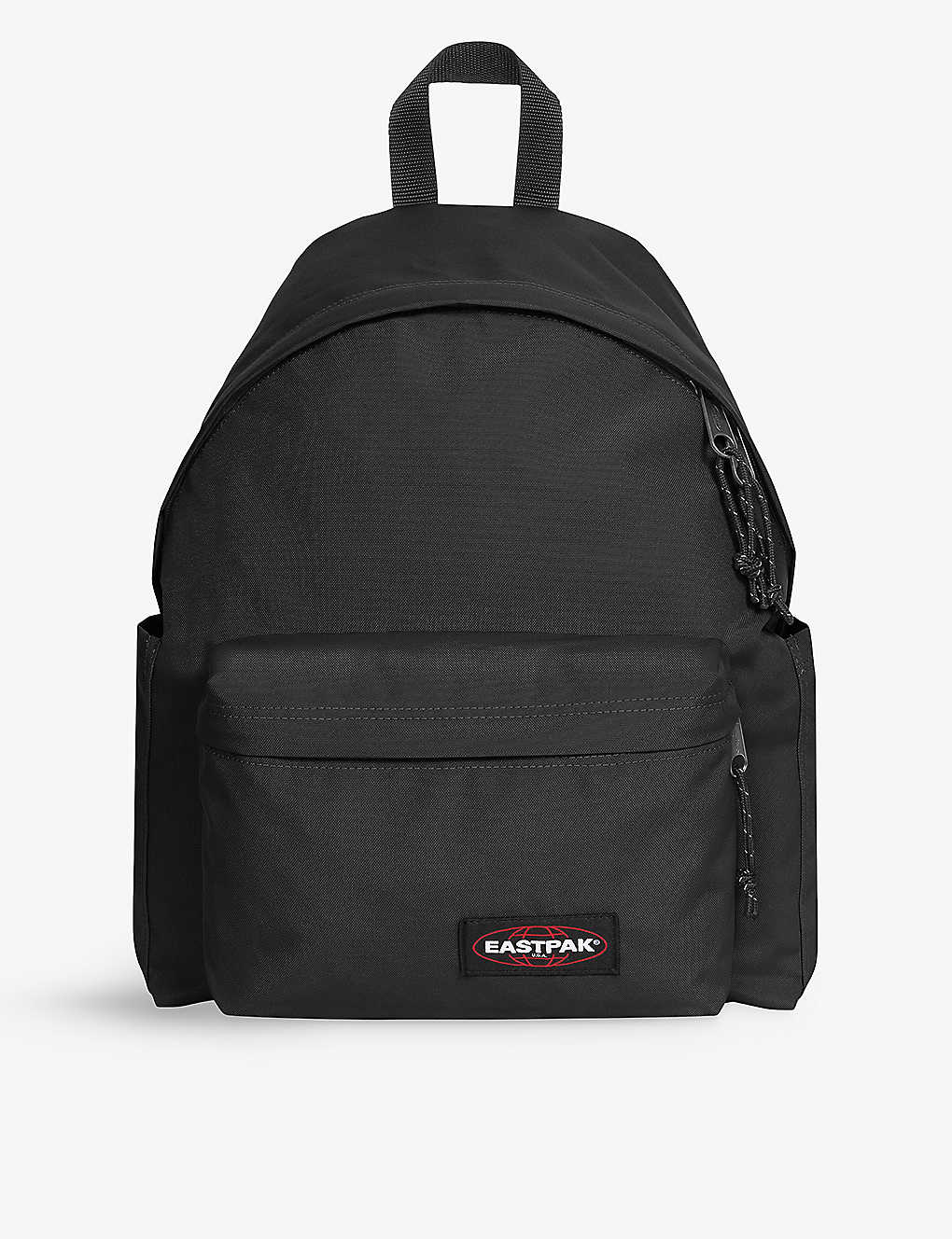 Eastpak Padded Pak'r Logo-patch Woven Backpack In Black