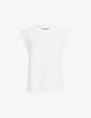 ALLSAINTS: Esme crewneck organic-cotton T-shirt