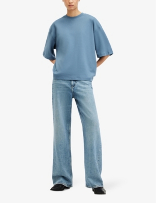 Amelie relaxed-fit short-sleeve organic-cotton T-shirt