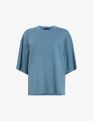 ALLSAINTS: Amelie relaxed-fit short-sleeve organic-cotton T-shirt