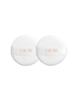 Dior Forever Cushion Loose Powder Puffs Set Of Two