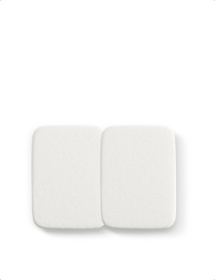 DIOR: Forever Natural Velvet compact foundation sponge applicator refill pack of two
