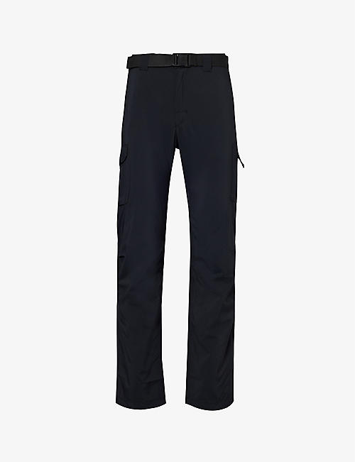 COLUMBIA: Silver Ride detachable-belt straight-leg slim-fit recycled-cotton trousers
