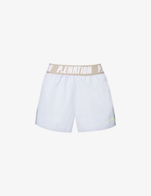 P.E NATION: Terrain mid-rise shell shorts