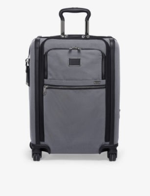 Shop Tumi Meteor Grey Alpha X Continental Dual-access Woven Four-wheeled Suitcase