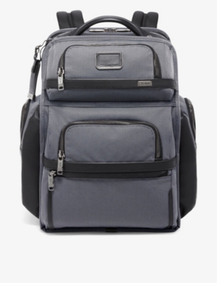 TUMI: Alpha 3 logo-embellished nylon brief pack