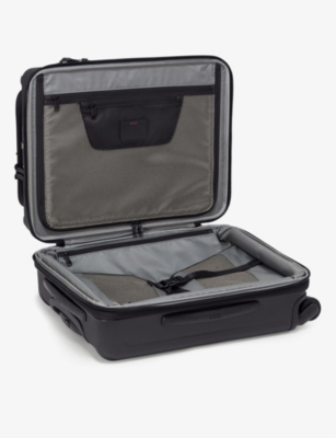 Shop Tumi Black Alpha 3 Continental Expendable Four-wheel Carry-on Suitcase