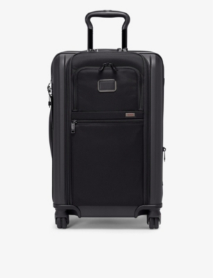 Shop Tumi Black Alpha 3 International Expendable Four-wheel Carry-on Suitcase