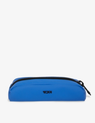 TUMI: Modular small logo-embellished woven pouch