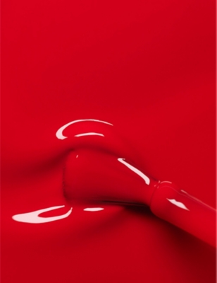 Manucurist Poppy Red Green Flash Nail Polish 15ml In Poppy Red