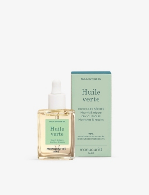 Shop Manucurist Huile Verte Nail And Cuticle Oil 15ml