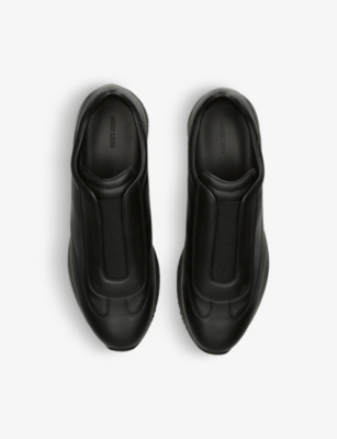 JOHN LOBB: Lift leather low-top trainers