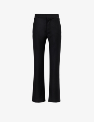 GABRIELA COLL G - No.245 straight-leg mid-rise wool trousers