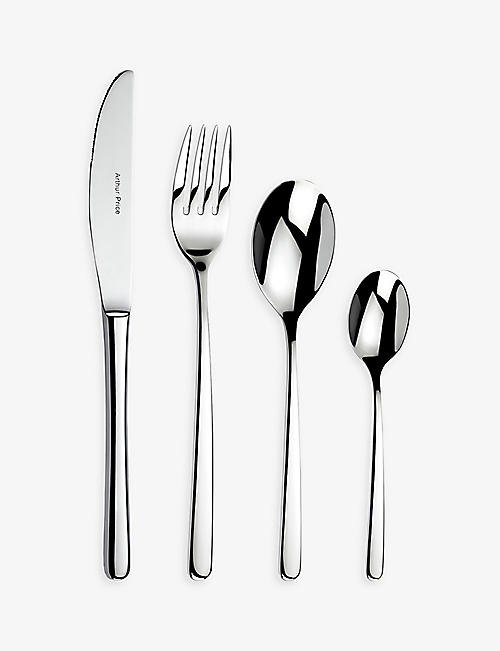 ARTHUR PRICE: Toscana stainless-steel 32-piece cutlery set