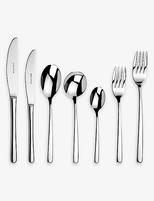 ARTHUR PRICE: Toscana stainless-steel 42-piece cutlery set