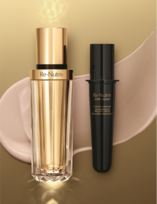 Shop Estée Lauder Re-nutriv Ultimate Diamond Transformative Brilliance Serum And Refill Set