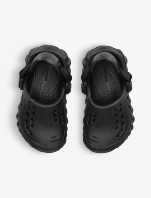 CROCS: Echo logo-embossed rubber clogs 6 months-5 years