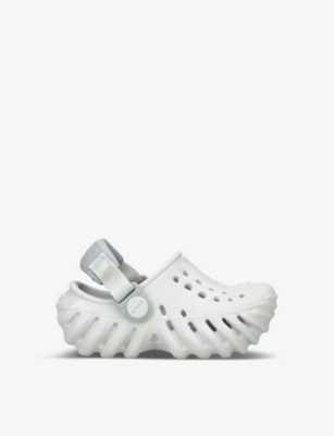 Solid hot sale white crocs