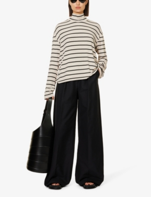 Citizens Of Humanity Selma Stripe Long Sleeve Turtleneck In