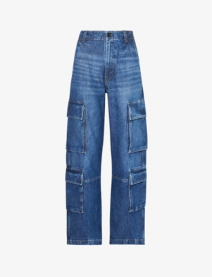 CITIZENS OF HUMANITY: Delena straight-leg mid-rise organic recycled denim jeans