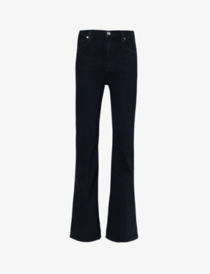 Citizen Of Humanity Lilah High Rise Bootcut In Chamber (dk Indigo)
