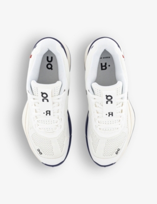 Shop On-running Men's White Acai X Roger Federer The Roger Pro Recycled-polyester Low-top Trainers