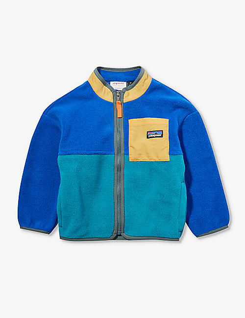 PATAGONIA: Logo-patch recycled-polyester fleece jacket 6-36 months
