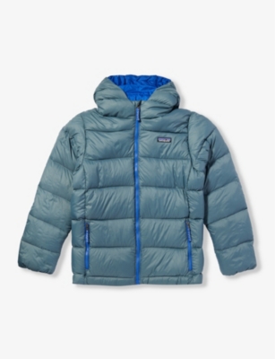 PATAGONIA：Hi-loft 徽标刺绣再生聚酰胺羽绒夹克 5-14 岁