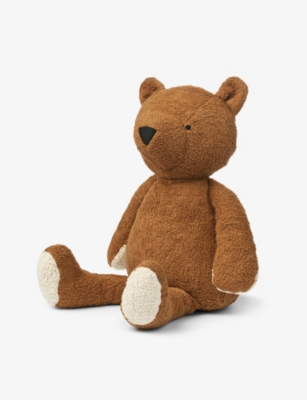 LIEWOOD: Barty Teddy organic-cotton and recycled-polyester soft toy 52cm