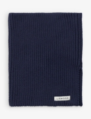 LIEWOOD: Mathias rib-knit organic-cotton neck warmer