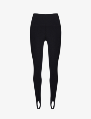 SPLITS59 SPLITS59 WOMEN'S BLACK AIRWEIGHT HIGH-RISE STRETCH-WOVEN LEGGINGS