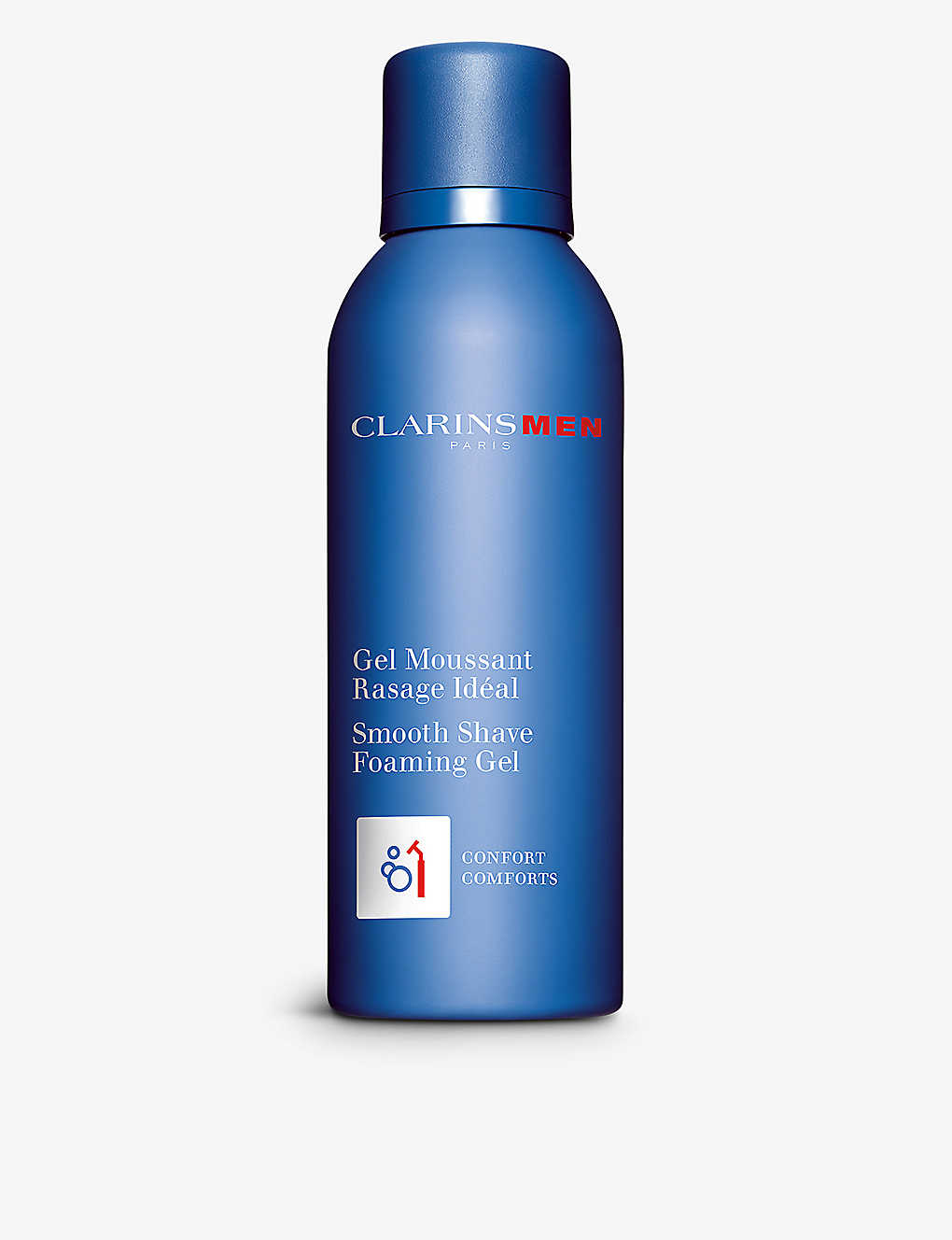 Clarins Men Smooth Shave Foaming Gel 150ml In White