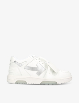 Off-White c/o Virgil Abloh Arrow Low-top Neon Canvas Sneakers in