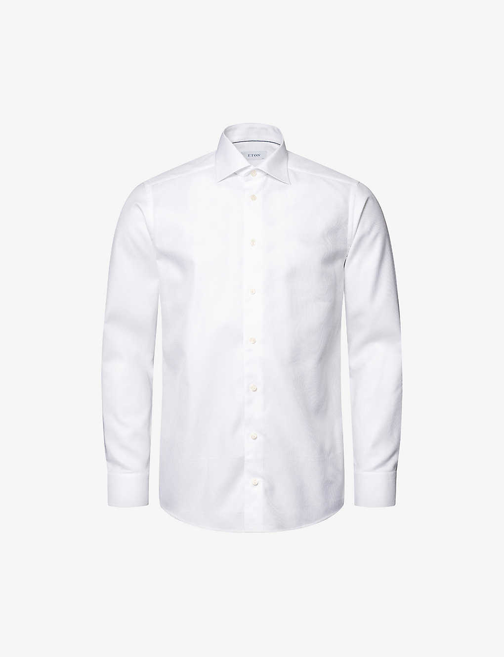 Eton Business Slim-fit Cotton-blend Shirt In White