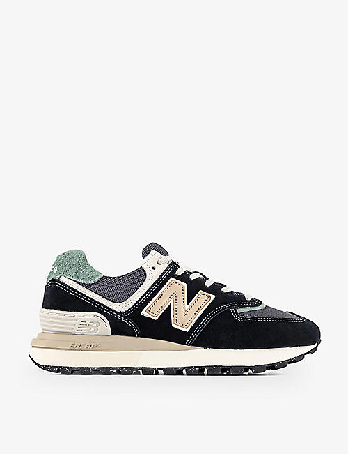 NEW BALANCE: 574 Legacy woven low-top trainers