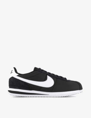 NIKE: Cortez Swoosh-logo leather low-top trainers