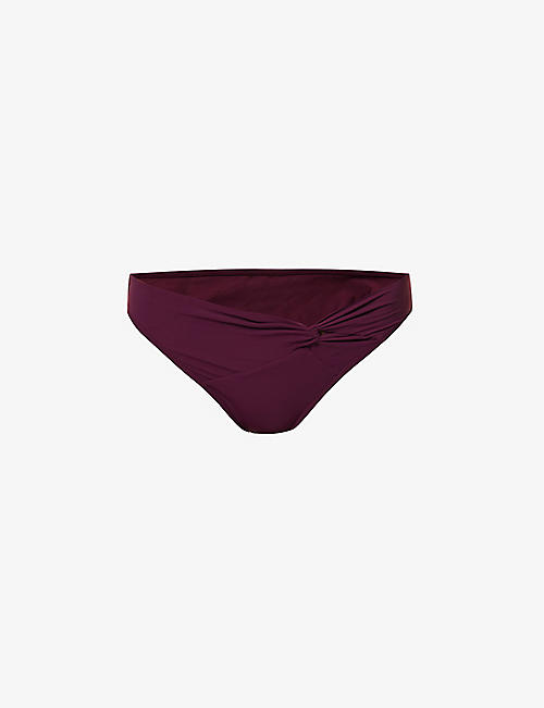 JETS BY JESSIKA ALLEN: Jetset twist-front bikini bottoms