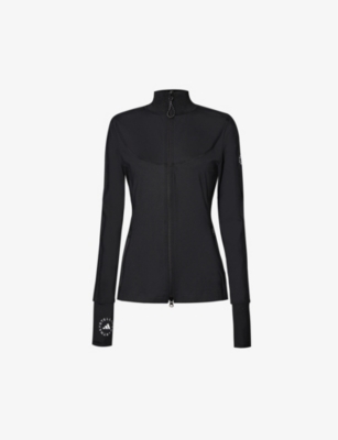 Adidas By Stella Mccartney True Purpose Zipped Jacket In Black