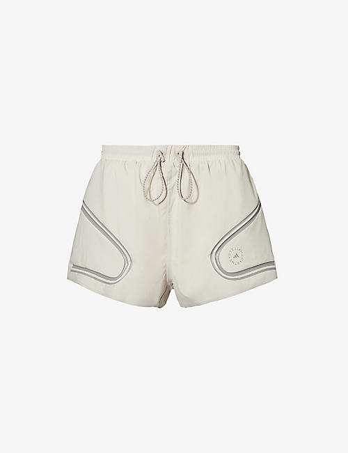 ADIDAS BY STELLA MCCARTNEY: Truepace mid-rise recycled-polyester shorts