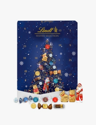 Lindt Festive Chocolate Selection Advent Calendar 296g