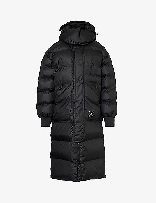 ADIDAS BY STELLA MCCARTNEY: TrueNature padded regular-fit recycled-polyester hooded jacket