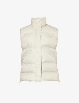 ADIDAS BY STELLA MCCARTNEY: TrueNature padded regular-fit recycled-polyester gilet
