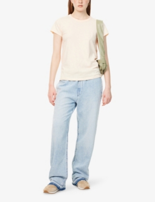 RAG & BONE: The Slub exposed-seams organic-cotton T-shirt