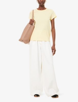 RAG & BONE: The Slub exposed-seams cotton T-shirt