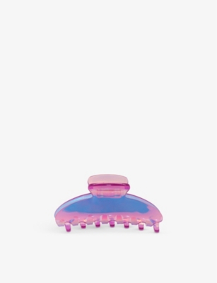 Emi Jay Big Effing Cellulose-acetate Hair Clip In Mermaid